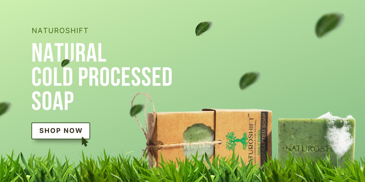 Discover Nature's Beauty with NaturoShift - Elevate Your Skincare Journey with Our Pure, Cold Processed Soaps. Embrace Radiance, Naturally.