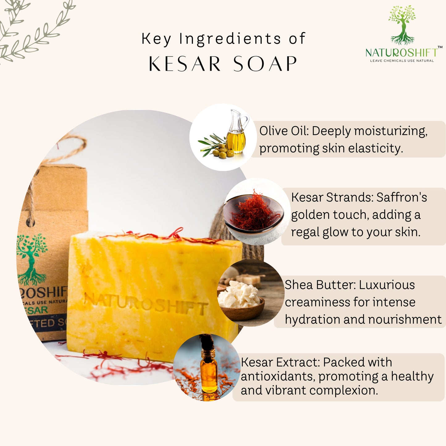 Kesar Cold Processed Soap