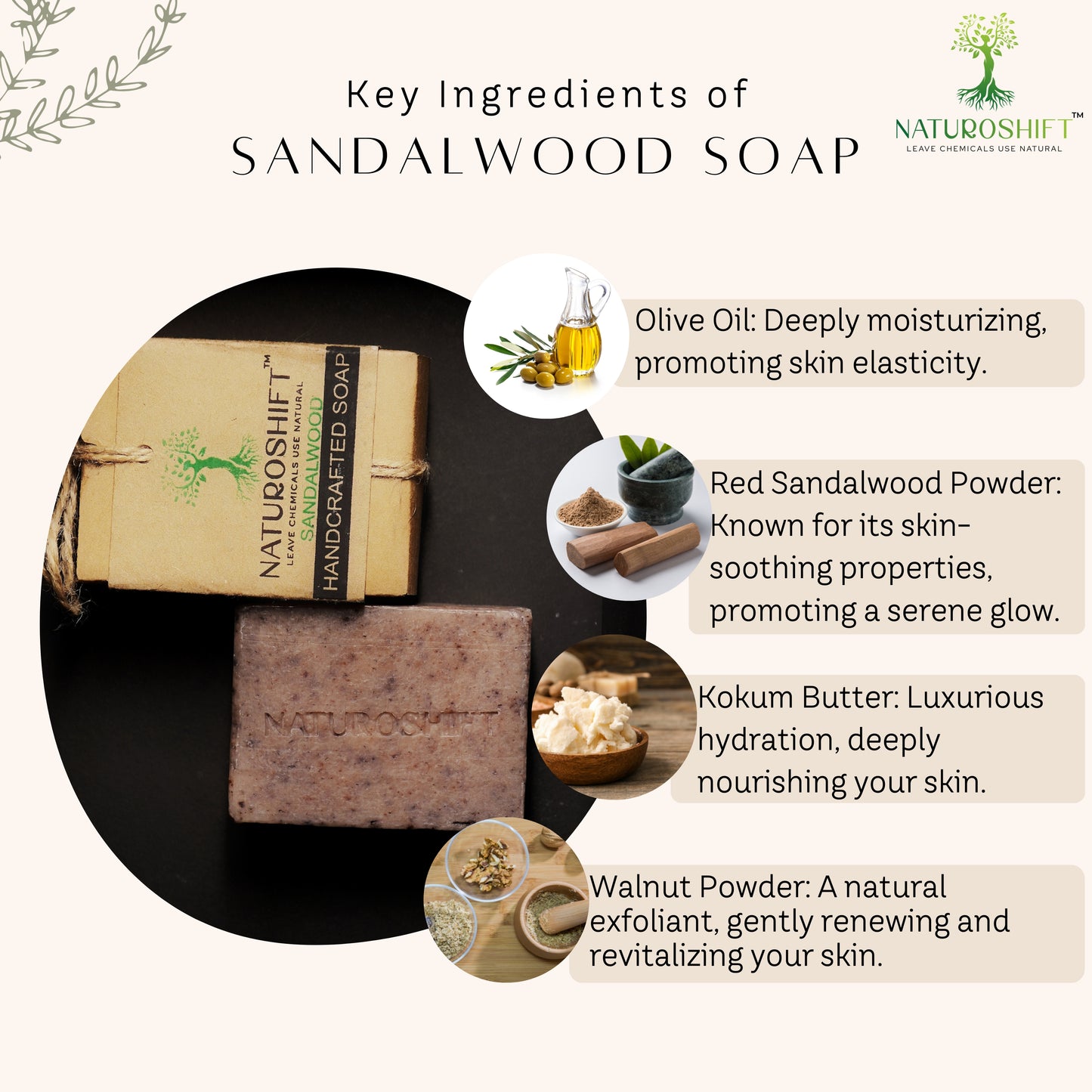 Sandalwood Cold Processed Soap