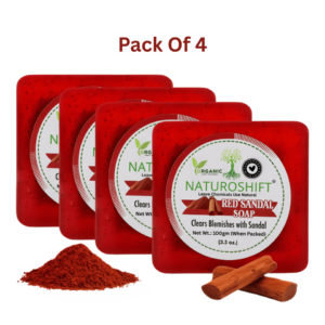 Naturoshift Red Sandal Soap